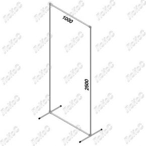 Каркас под баннер 1х2,5 м