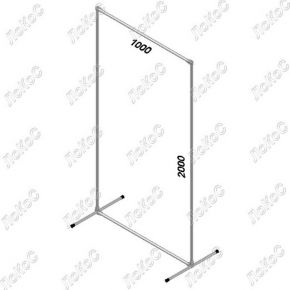 Каркас под баннер 1х2 м